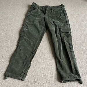 Women’s Olive Cargo Pants